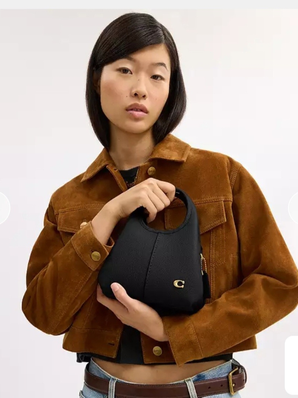 Coach Black Lana Shoulder Bag 19